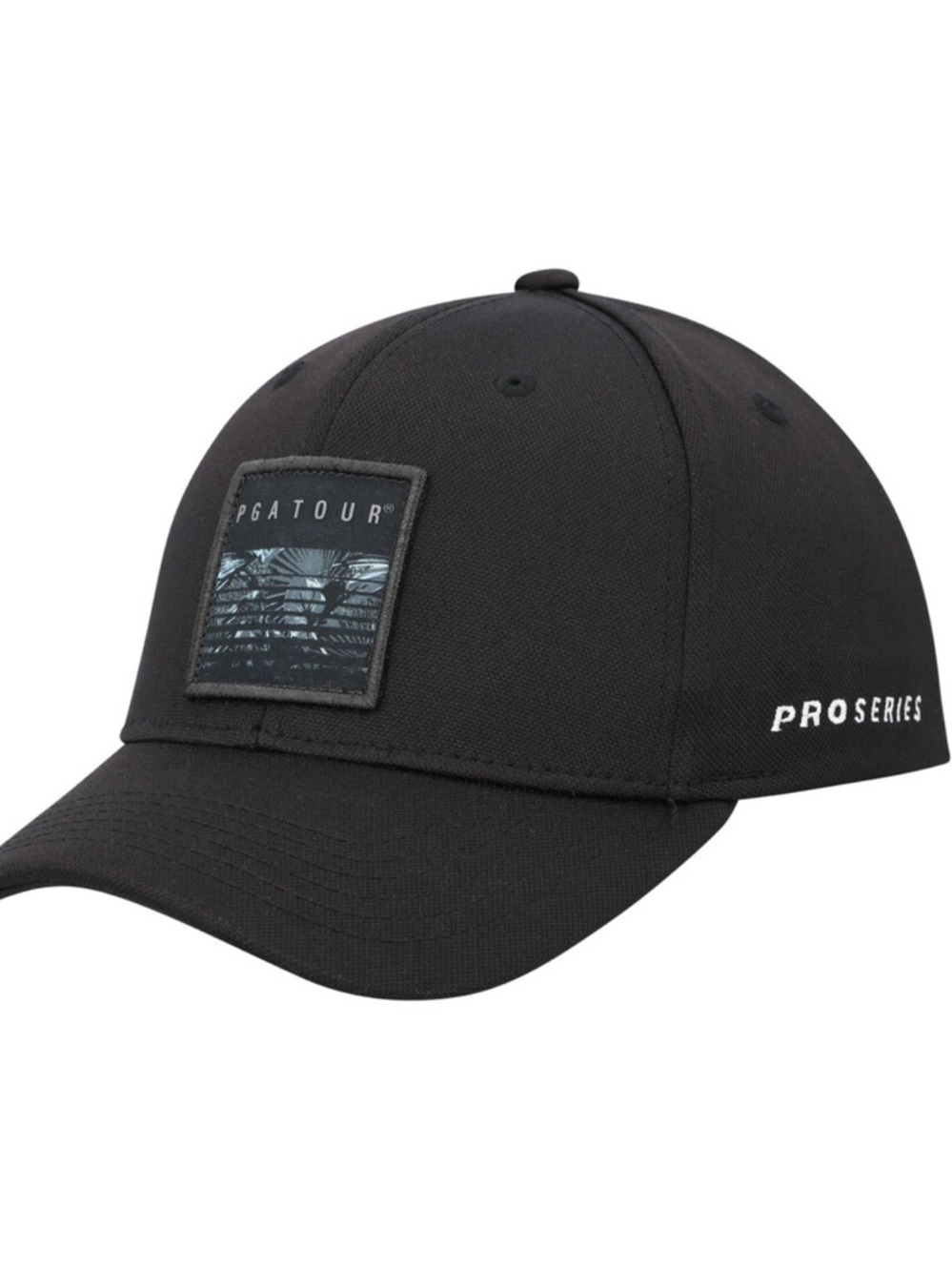 PGA Tour Black Caviar Baseball Cap